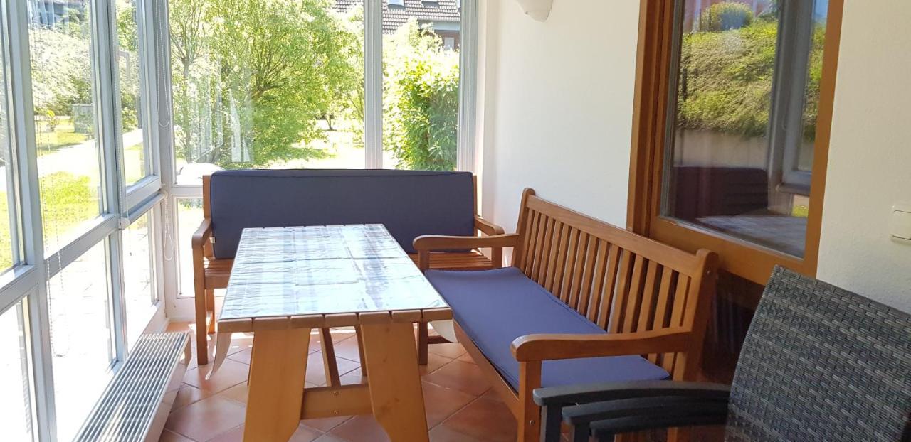 Ferienwohnung 4 Im Haus Am See Mit Wintergarten Und Terrasse Seedorf  Esterno foto